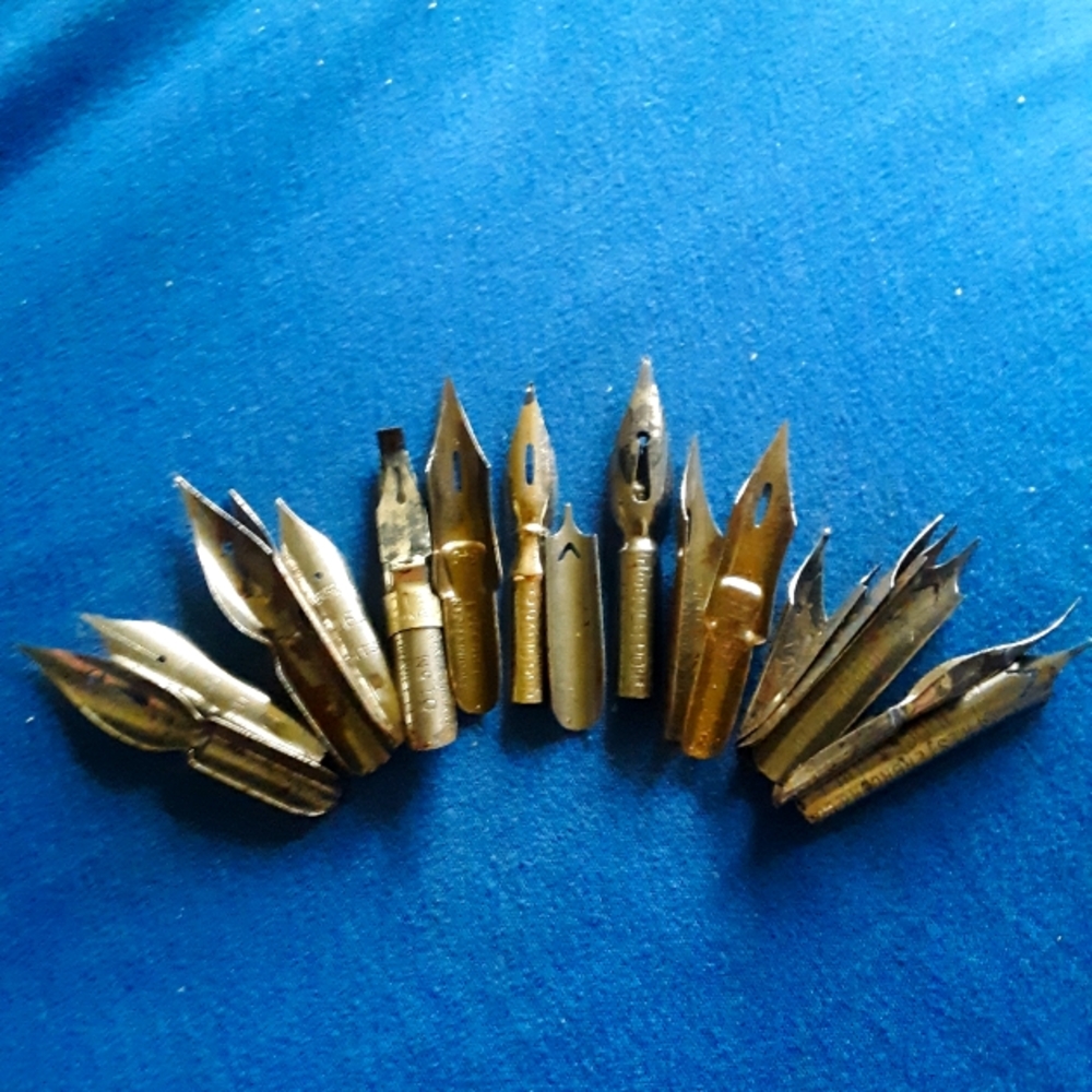 Vintage Ink Pen Nibs